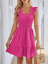 smocked-square-neck-wide-strap-dress OhSoStyled - Sophia's Style in Hot Pink-11